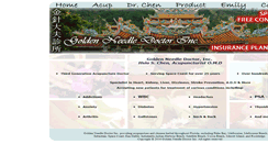 Desktop Screenshot of goldenneedledoctor.com